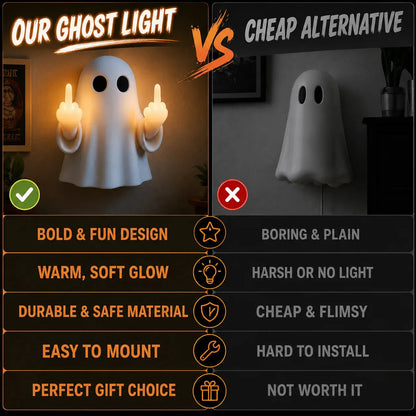Middle-Finger Ghost LED Halloween Ambient Light – product image 1